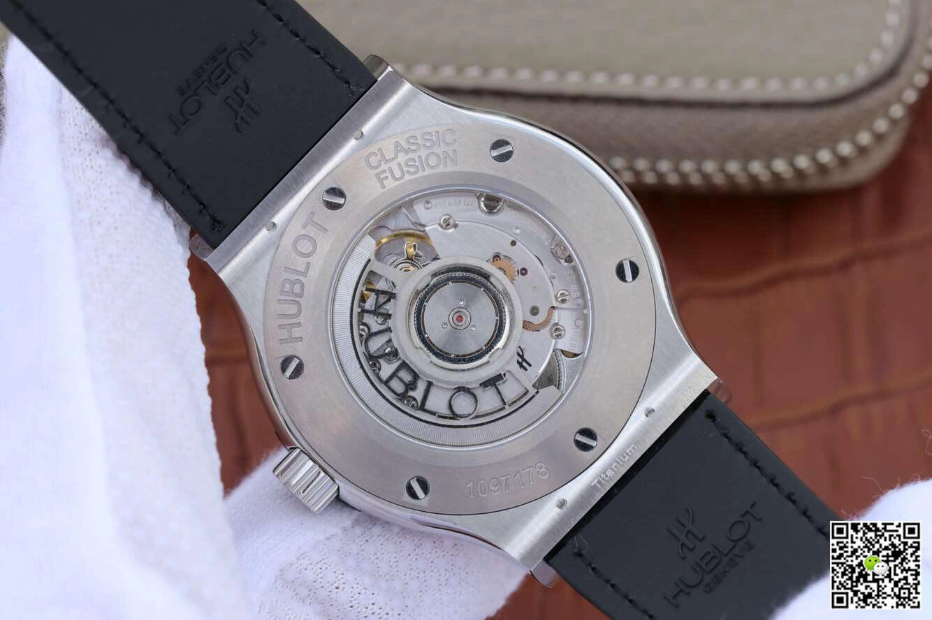 Hublot Classic Fusion 511.NX.7071.LR JJ Factory 1:1 Best Edition Replica Watch Leather Strap